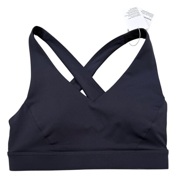 Lululemon Envital Bra B/C Cross-Back Sports Bra Size 4 Black W2EIWS in BKNT NWT - Picture 3 of 15